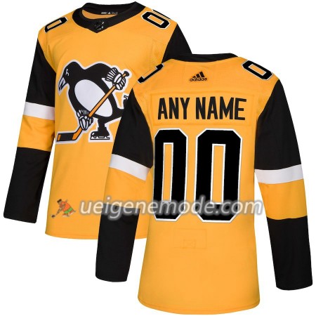 Herren Eishockey Pittsburgh Penguins Trikot Custom Adidas Alternate 2018-19 Authentic